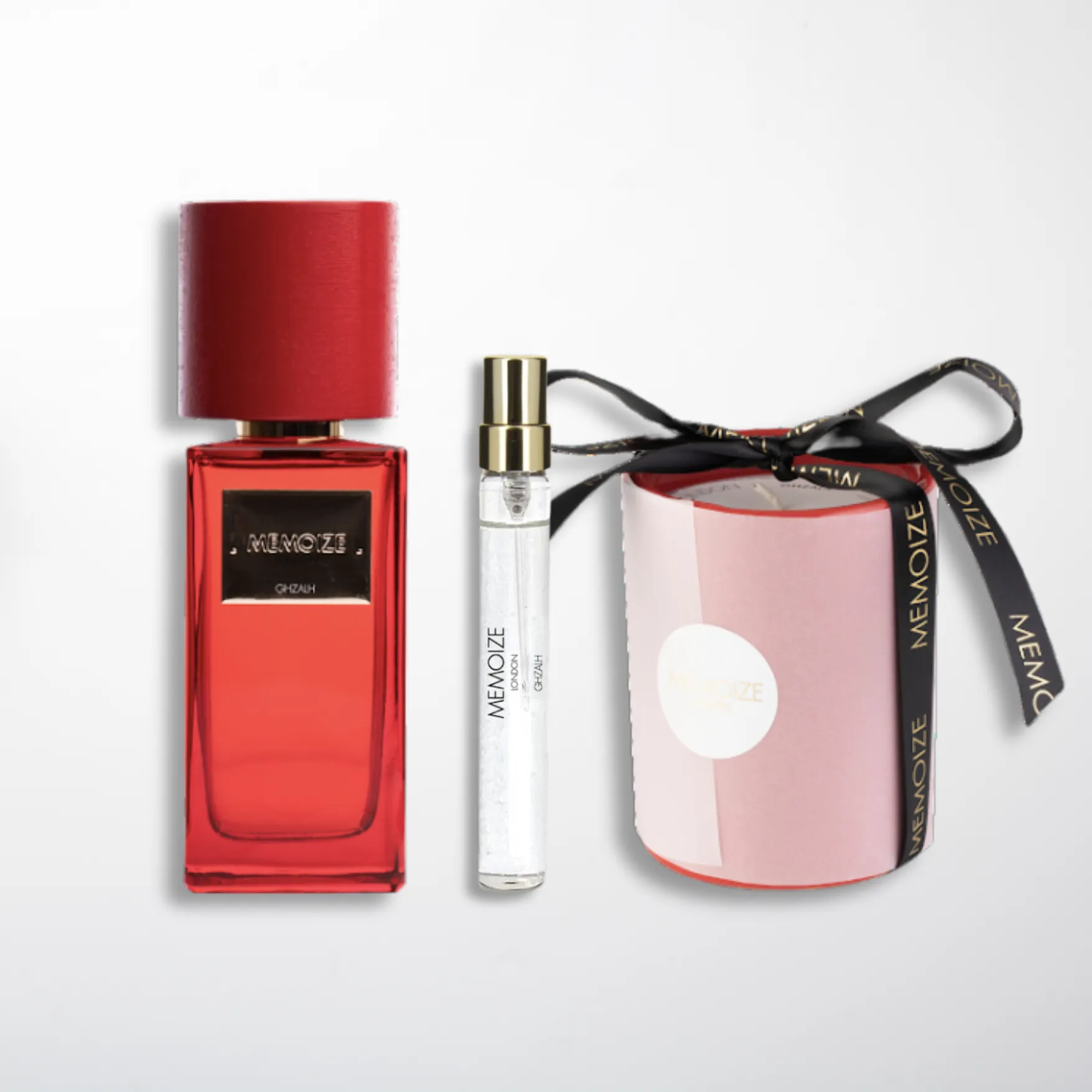 Ghzalh 100ml + Travel + Home Scent Set